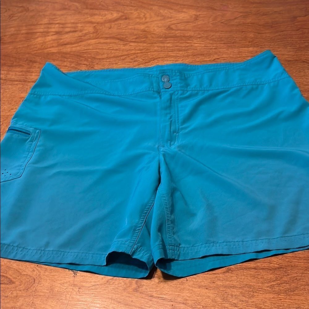 L.L. Bean Aqua UPF 50+ Activewear Shorts- youth